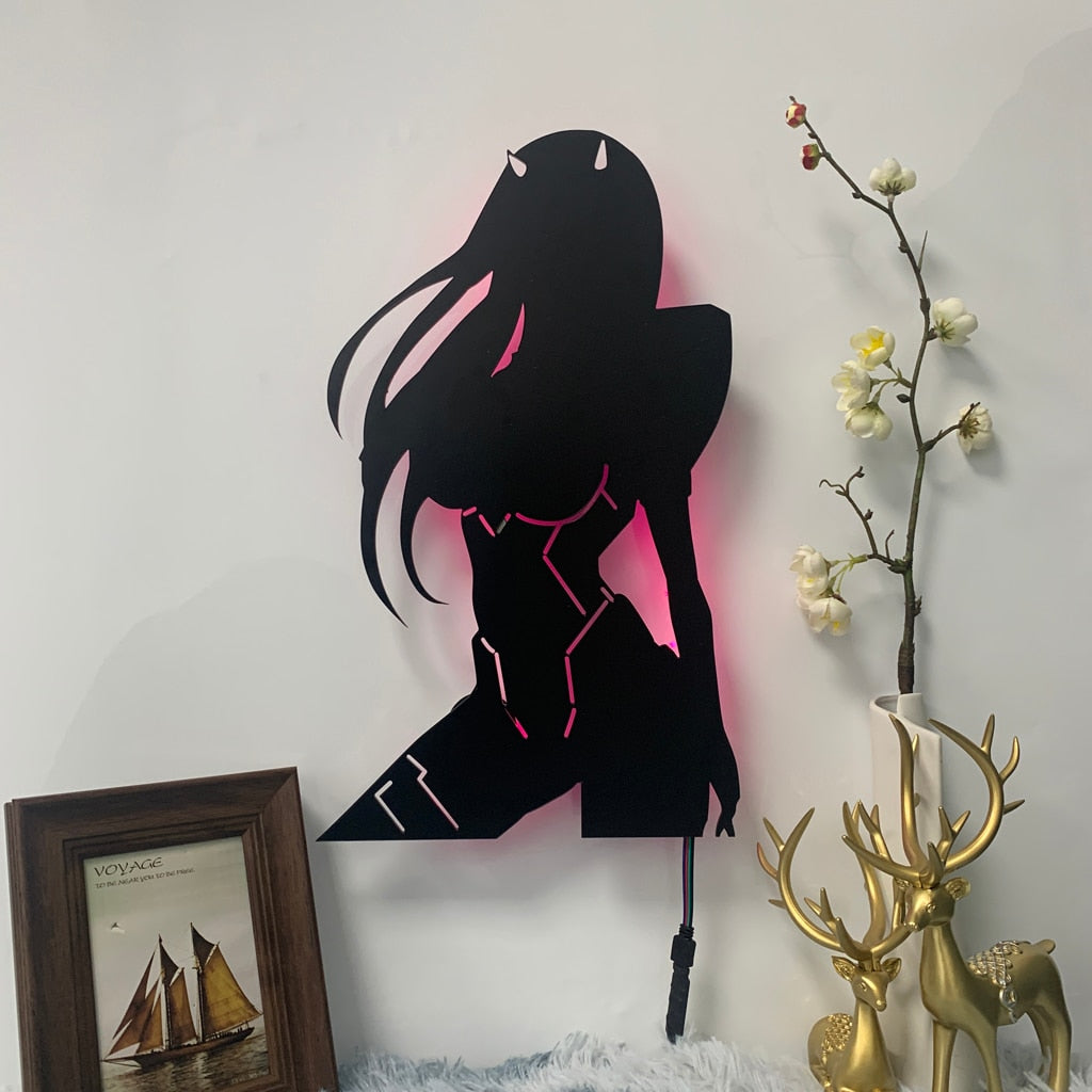 This light captures the magic of Zero Two. If you're looking for more  Darling in the Franxx merch, we have it all! Check out our anime merch now—free shipping!