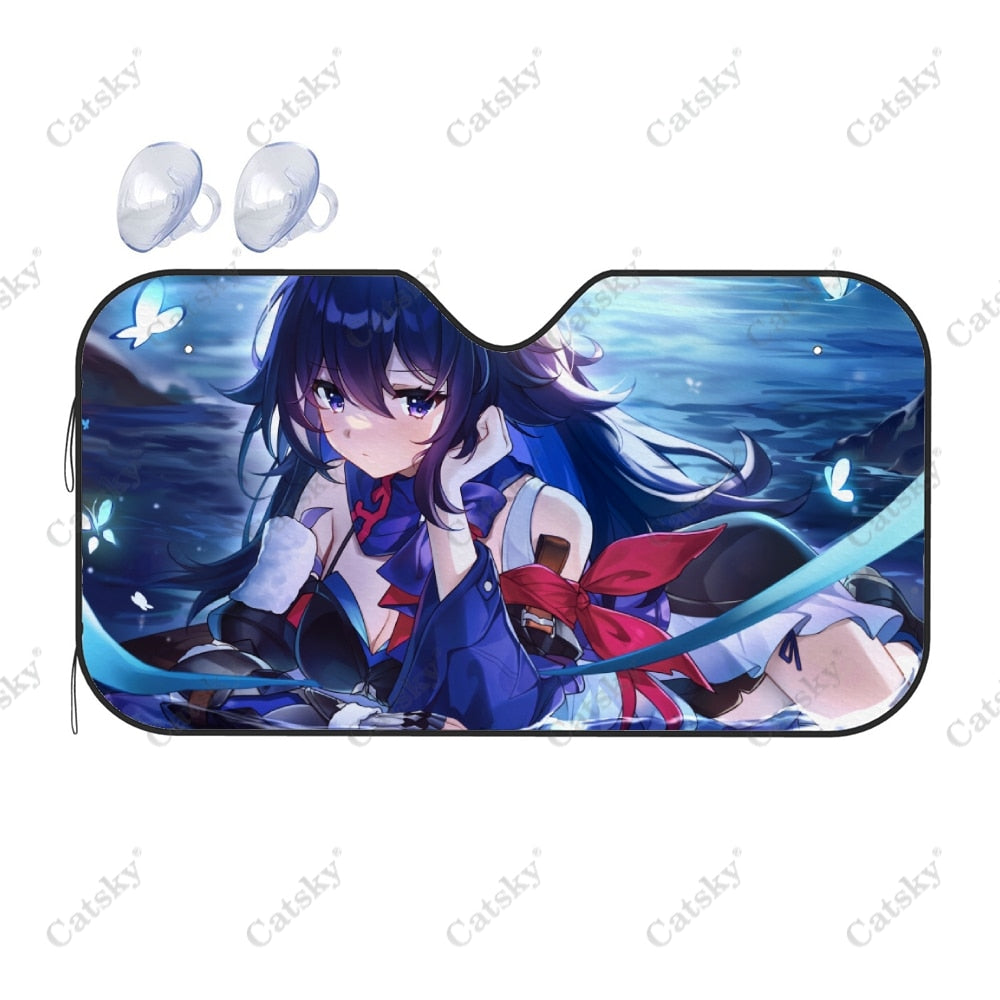 Honkai Star Car Sun Visor