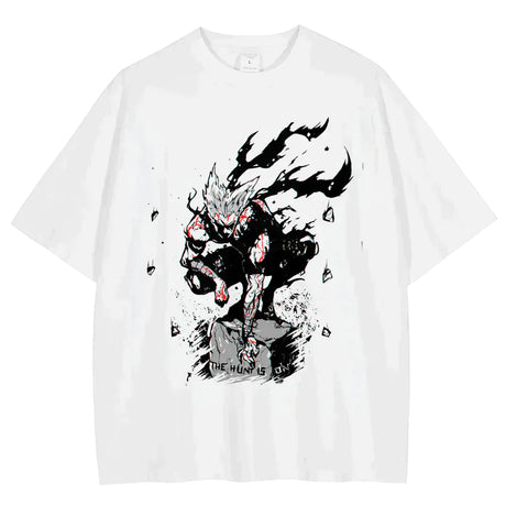 Show your love for Garou with our Garou's Ascent - One Punch Man Fierce Tee | Here at Everythinganimee we have the worlds best anime merch | Free Global Shipping