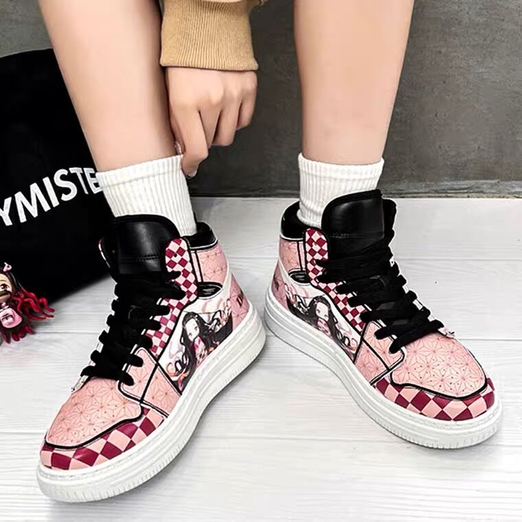 Nezuko Streetwear Cosplay Sneakers