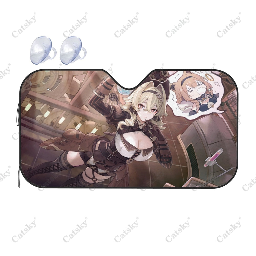 Honkai Star Car Sun Visor