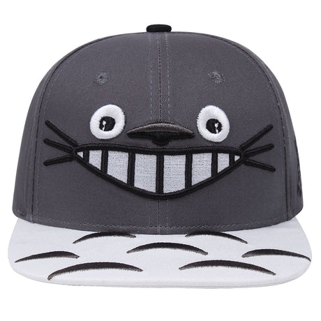 Totoro's Forest Whisper - Embroidered Snapback Odyssey