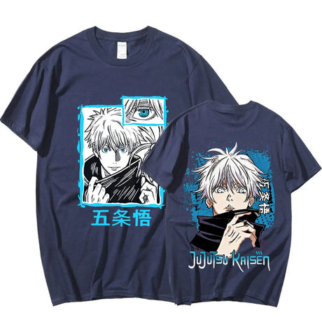 This shirt embodies the spirit of adventure in the world of Jujutsu Kaisen. If you are looking for more Jujutsu Kaisen Merch, We have it all!| Check out all our Anime Merch now!