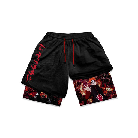 Show off the commanding vibe of the Akatsuki leader with these shorts. | If you are looking for more Naruto Merch, We have it all! | Check out all our Anime Merch now.