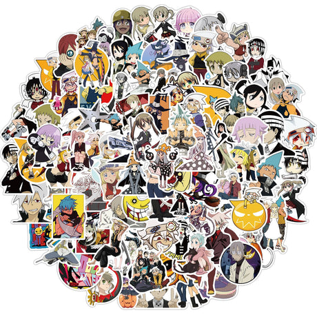 This stickers captures the magic of Soul Eater. If you're looking for more Soul Eater merch, we have it all! Check out our anime merch now—free shipping!