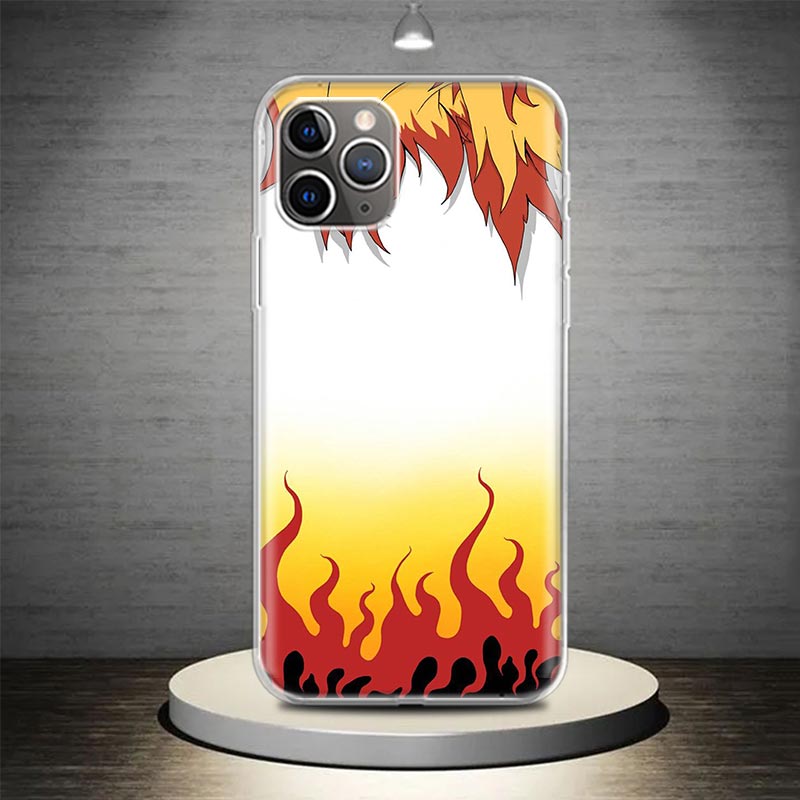 Demon Slayer Rengoku Art Pattern IPhone Case