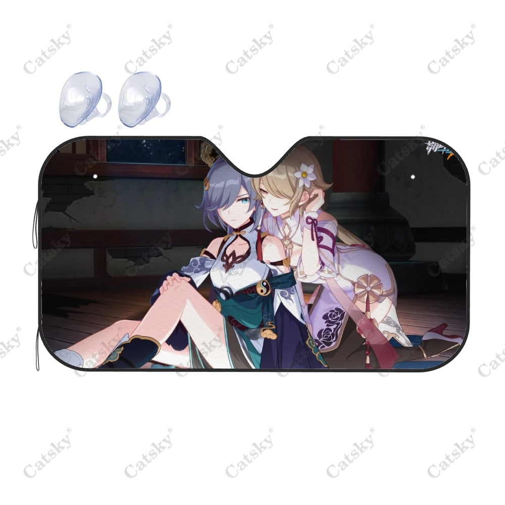 Honkai Star Car Sun Visor