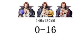 One Piece 3D Stickers