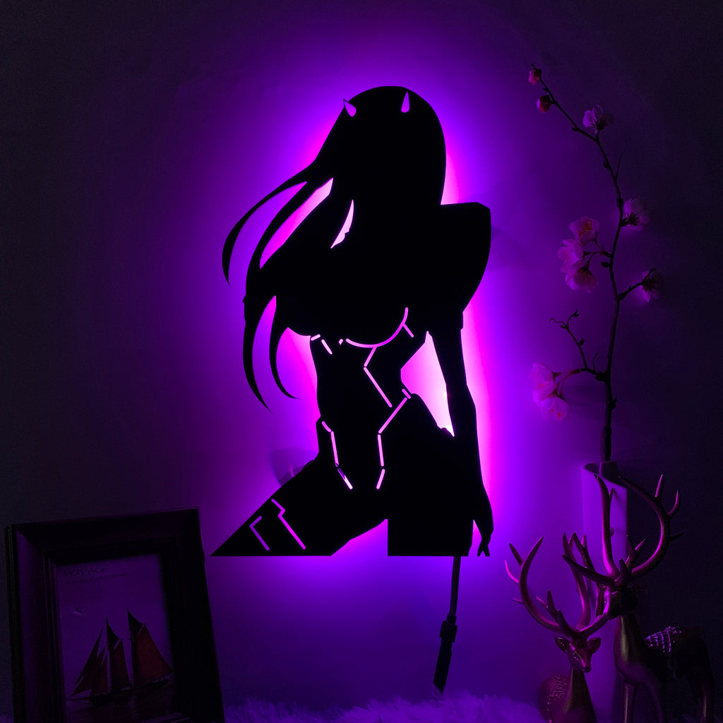 Zero Two Darling in the Franxx Wall Lamp