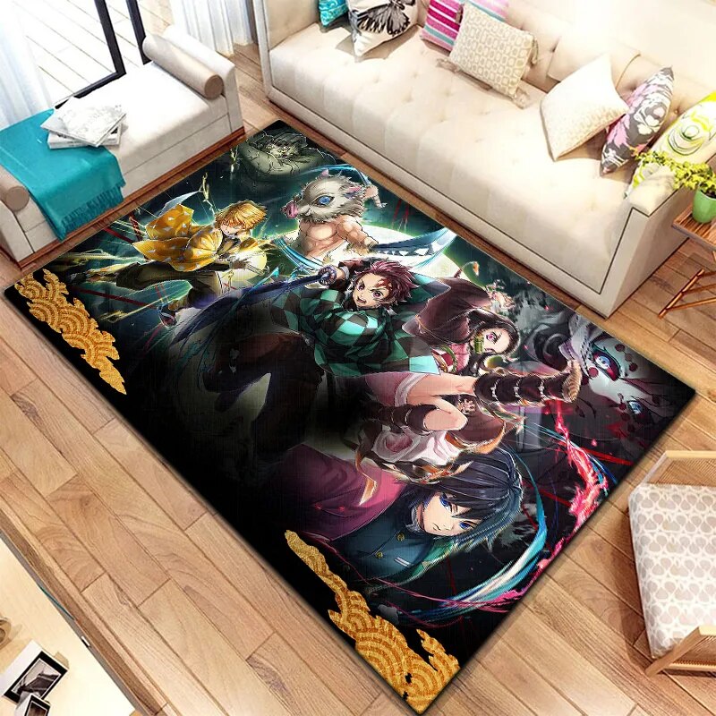 This unisex floor mat brings the fearless spirit of Demon Slayer into any space. If you are looking for more Demon Slayer Merch, We have it all!| Check out all our Anime Merch now!