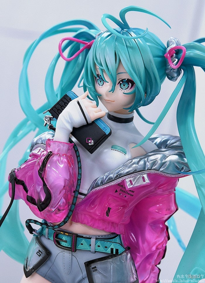 This figurine captures the magic of Hatsune Miku. If you're looking for more Hatsune Miku merch, we have it all! Check out our anime merch now—free shipping!