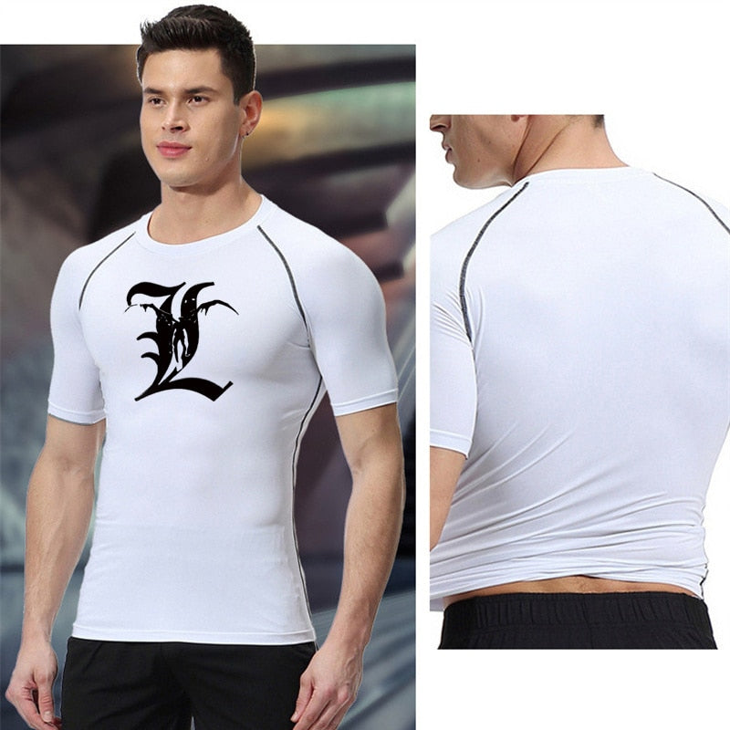 Death Note L Compression Shirts