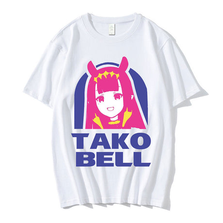 This tee captures the magic of Ninomae Ina’nis. If you're looking for more Hololive merch, we have it all! Check out our anime merch now—free shipping!