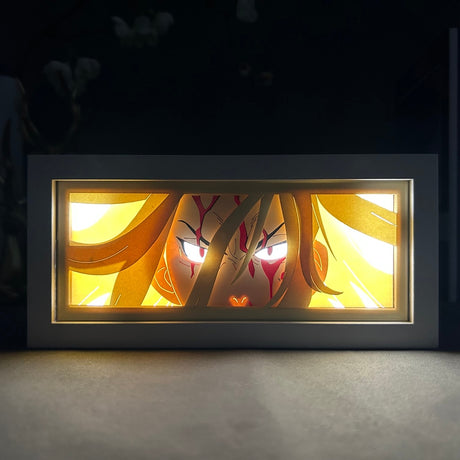 paper cut shadow box anime Tokyo Revengers Mikey for Bedroom Decoration Manga Table Desk Lamp Anime Lightbox Mikey Face Eyes, everythinganimee
