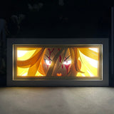 paper cut shadow box anime Tokyo Revengers Mikey for Bedroom Decoration Manga Table Desk Lamp Anime Lightbox Mikey Face Eyes, everythinganimee