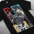 Here at Everythinganimee we have the best anime shirts in the world.
Celebrate the enigmatic power of Obanai Iguro with this Demon Slayer tee. Featuring the skilled Serpent Hashira in action, this shirt showcases his mysterious and fierce persona, making it a perfect pick for fans of the series.