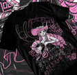 Here at Everythinganimee we only have the best shirts in the world! Step into the spooky charm of One Piece with this Perona Ghost Princess Tee, featuring the hauntingly adorable Perona in her iconic gothic style. This shirt perfectly captures her ghostly powers and unique fashion sense, with intricate pink and black detailing that brings the design to life. A must-have for One Piece fans,