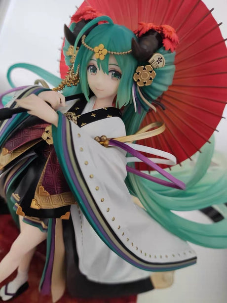 This figurine captures the magic of Hatsune Miku. If you're looking for more Hatsune Miku merch, we have it all! Check out our anime merch now—free shipping!