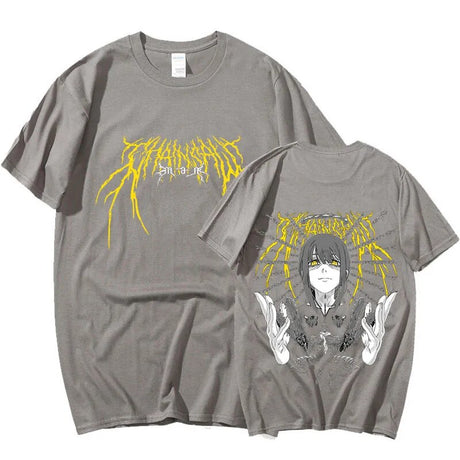 This shirt embodies the spirit of adventure in the world of Chainsaw Man. If you are looking for more Chainsaw Man Merch, We have it all!| Check out all our Anime Merch now!
