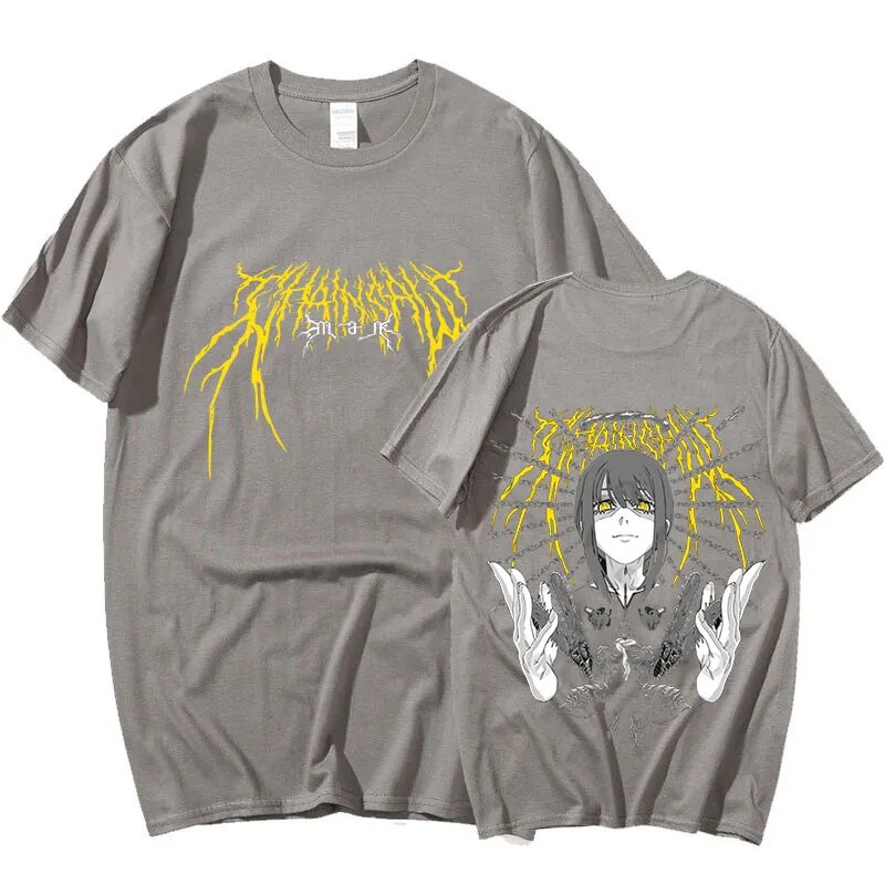 This shirt embodies the spirit of adventure in the world of Chainsaw Man. If you are looking for more Chainsaw Man Merch, We have it all!| Check out all our Anime Merch now!