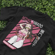 Here at Everythinganimee we have the best anime shirts in the world.
Step into a playful twist on Nezuko Kamado’s iconic look with the Demon Bunny Tee! This fun and unique design merges the fierce energy of Demon Slayer's Nezuko with a charming bunny twist.