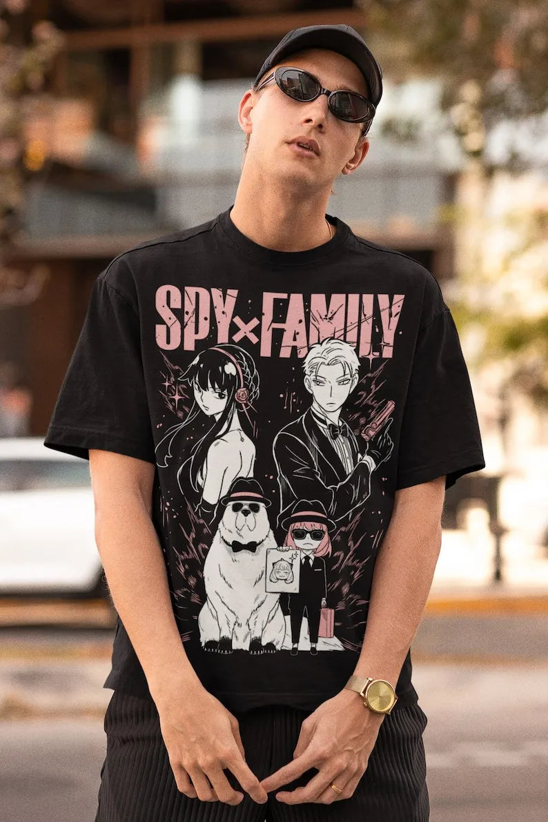 This tee captures the magic of Spy X Family. If you're looking for more Spy X Family merch, we have it all! Check out our anime merch now—free shipping!