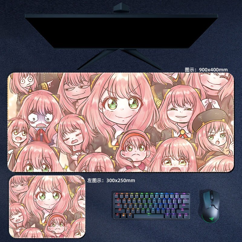 Kawaii Spy X Family Mouse Pads