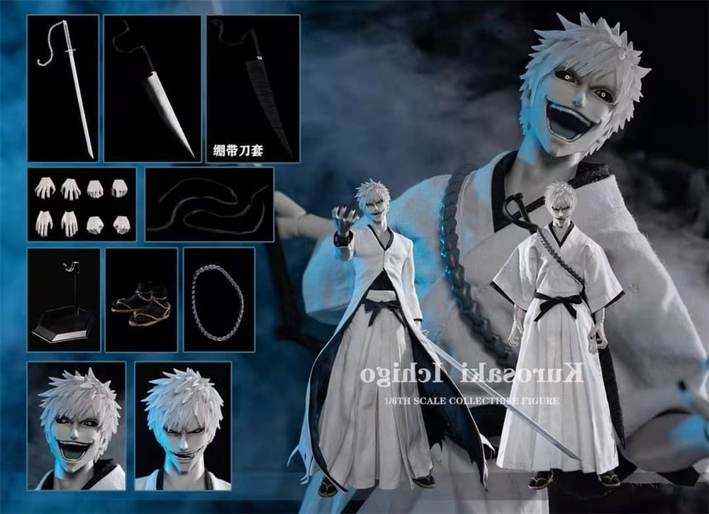 This figurine captures the magic of Ichigo's Hollow. If you're looking for more Bleach merch, we have it all! Check out our anime merch now—free shipping!