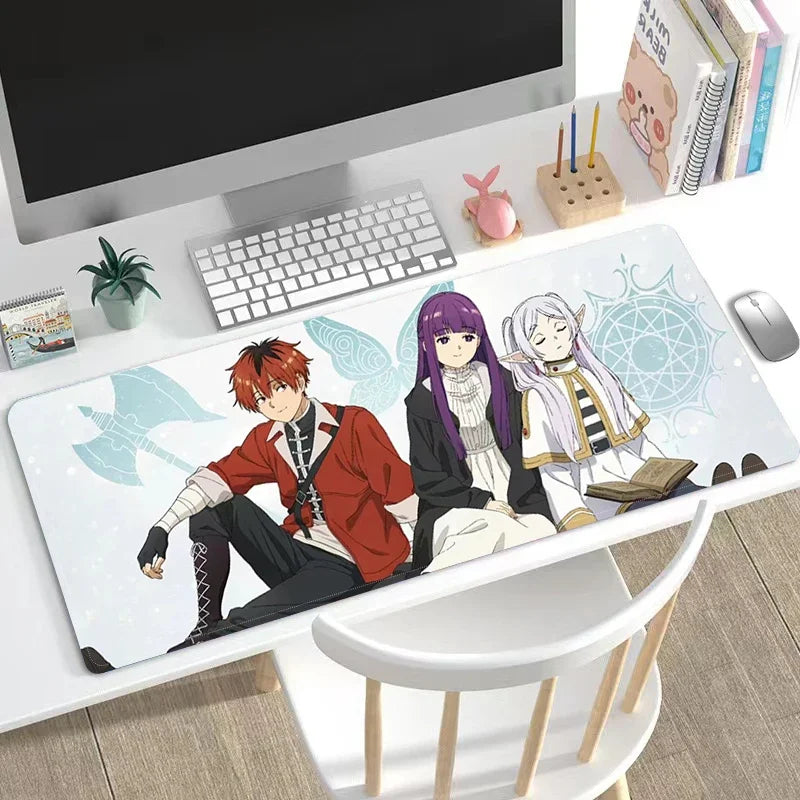 Upgrade your gaming set up with our awesome new Frieren: Beyond Journey's End Enchanted Mousepads | Here at Everythinganimee we have the worlds best anime merch | Free Global Shipping