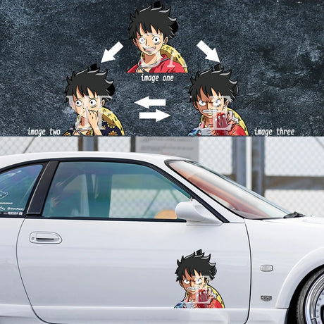 This sticker captures the essence of Luffy in an impressive 3D motion effect. | If you are looking for more One Piece Merch, We have it all! | Check out all our Anime Merch now!