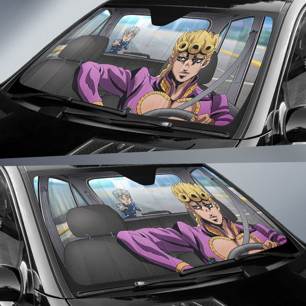 JoJo's Bizarre Adventure Car Sunshades