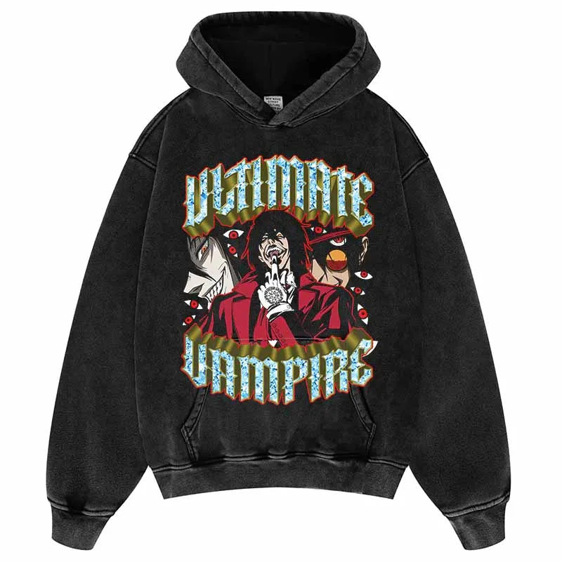This Hoodie celebrates the beloved Hellsing Series, ideal for both Autumn & Winter. | If you are looking for more Hellsing Merch, We have it all! | Check out all our Anime Merch now!