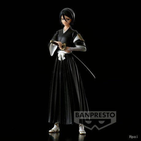 This figurine captures the magic of Rukia Kuchiki. If you're looking for more Bleach merch, we have it all! Check out our anime merch now—free shipping!