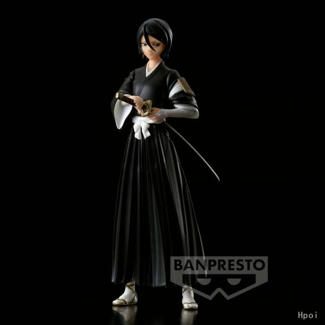 This figurine captures the magic of Rukia Kuchiki. If you're looking for more Bleach merch, we have it all! Check out our anime merch now—free shipping!