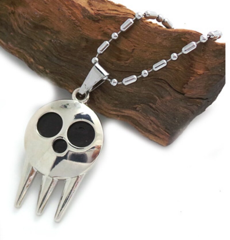 Soul Eater Death The Kid Necklace & Keychain