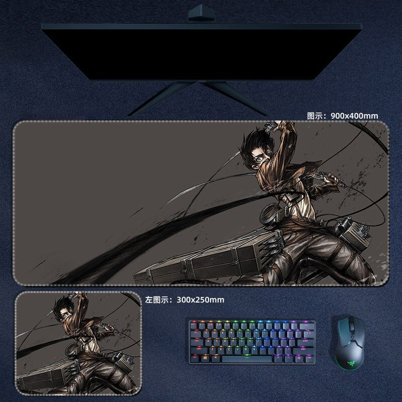 This mousepad captures the magic of  Attack On Titan. Want more Attack On Titan merch? We’ve got it all—check out our anime store now with free shipping!
