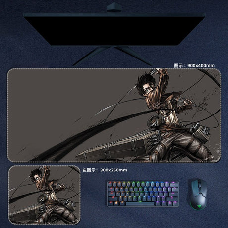 This mousepad captures the magic of  Attack On Titan. Want more Attack On Titan merch? We’ve got it all—check out our anime store now with free shipping!