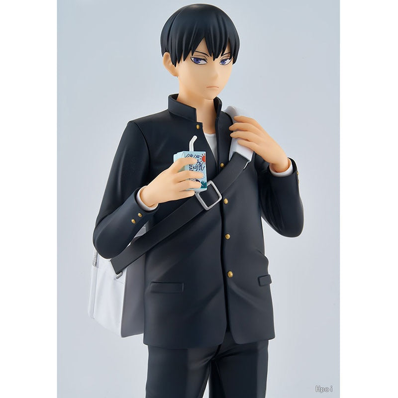 This figurine captures the magic of Tobio Kageyama. If you're looking for more Haikyuu!! merch, we have it all! Check out our anime merch now—free shipping!