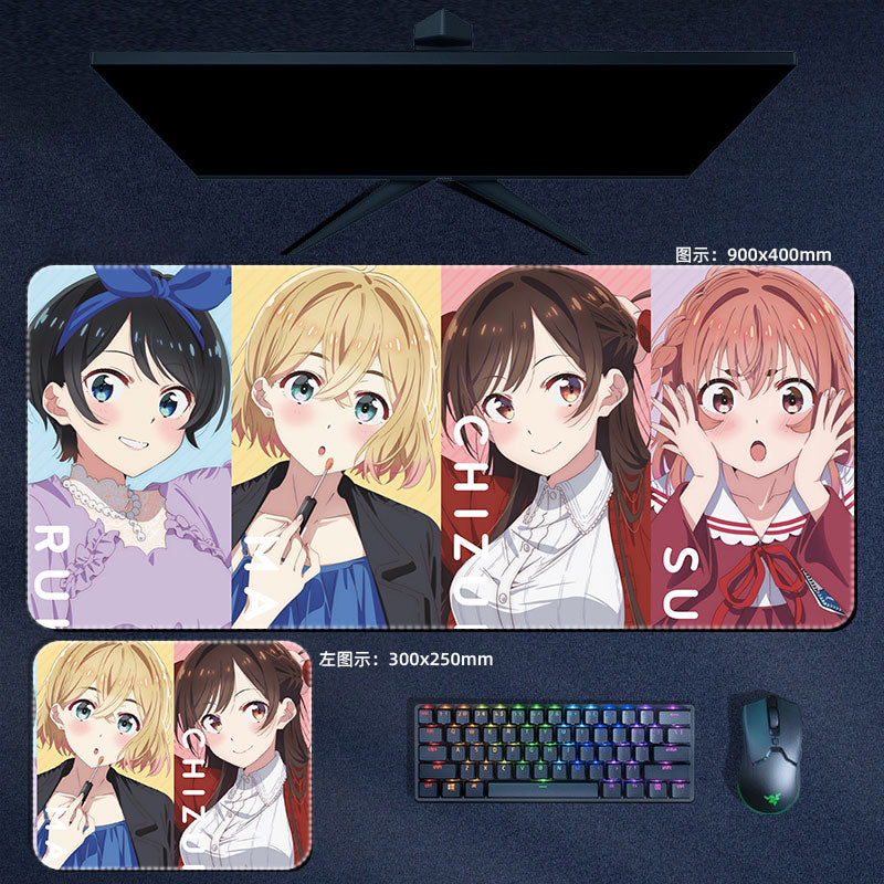 Rent A Girlfriend Mouse Pads