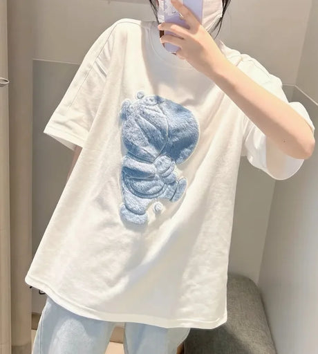 This tee captures the magic of Doraemon. If you're looking for more Doraemon merch, we have it all! Check out our anime merch now—free shipping!