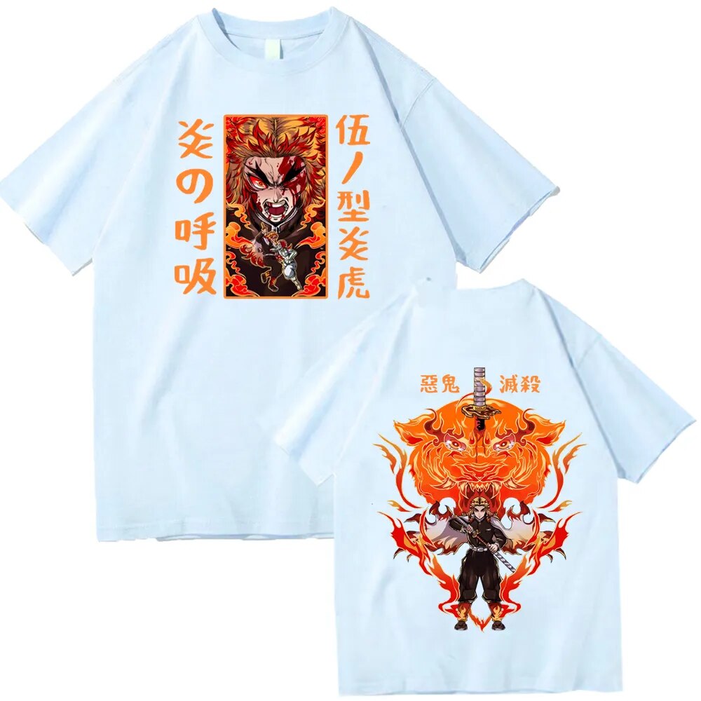 This shirt embodies the spirit of adventure in the world of Demon Slayer. If you are looking for more Demon Slayer Merch, We have it all!| Check out all our Anime Merch now!