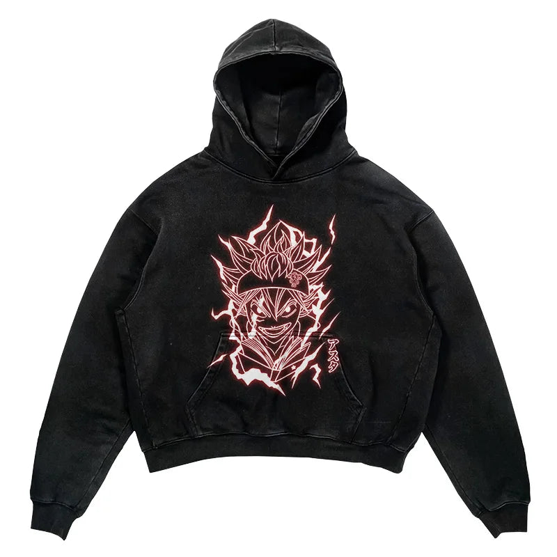 Dress up in style! This hoodie captures the essence of the series of Black Clover. | If you are looking for more Black Clover Merch, We have it all! | Check out all our Anime Merch now!