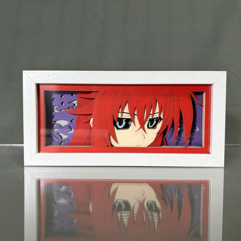 This lightbox captures the magic of Rias Gremory. If you're looking for more High School DxD merch, we have it all! Check out our anime merch now—free shipping!