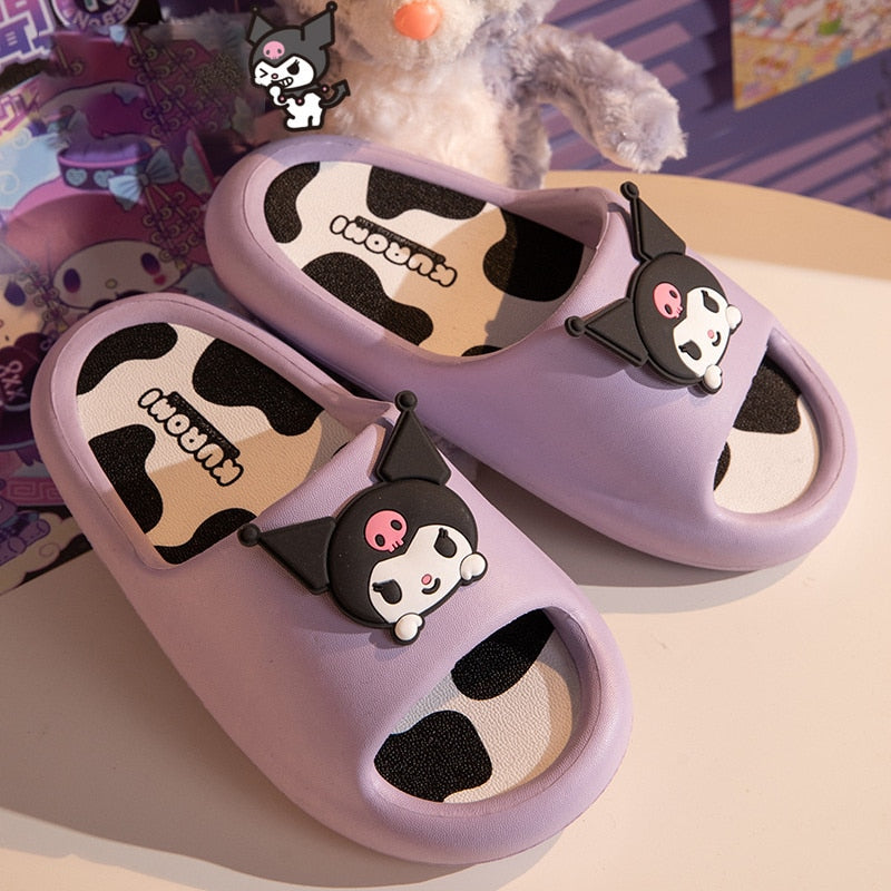 Kawaii Sanrio Slippers - My Melody and Cinnamoroll Cartoon Bath Sandals