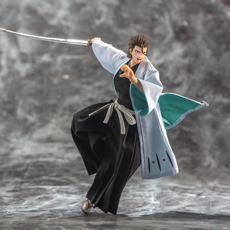 This figurine captures the magic of Sosuke Aizen. If you're looking for more Bleach merch, we have it all! Check out our anime merch now—free shipping!