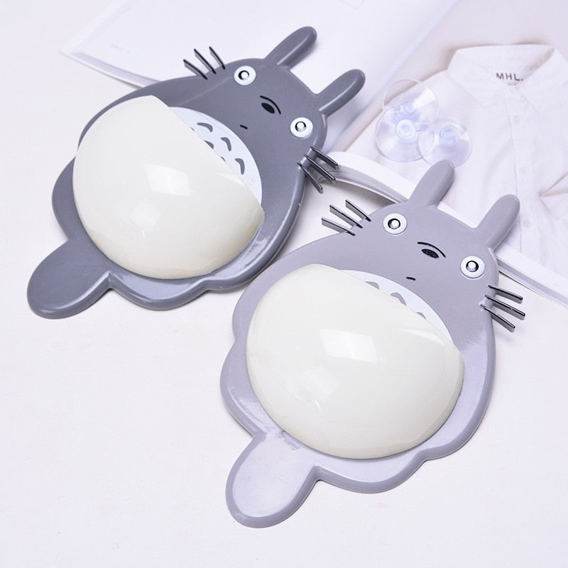 Totoro Enchantment Wall-Mounted Toothbrush Holder