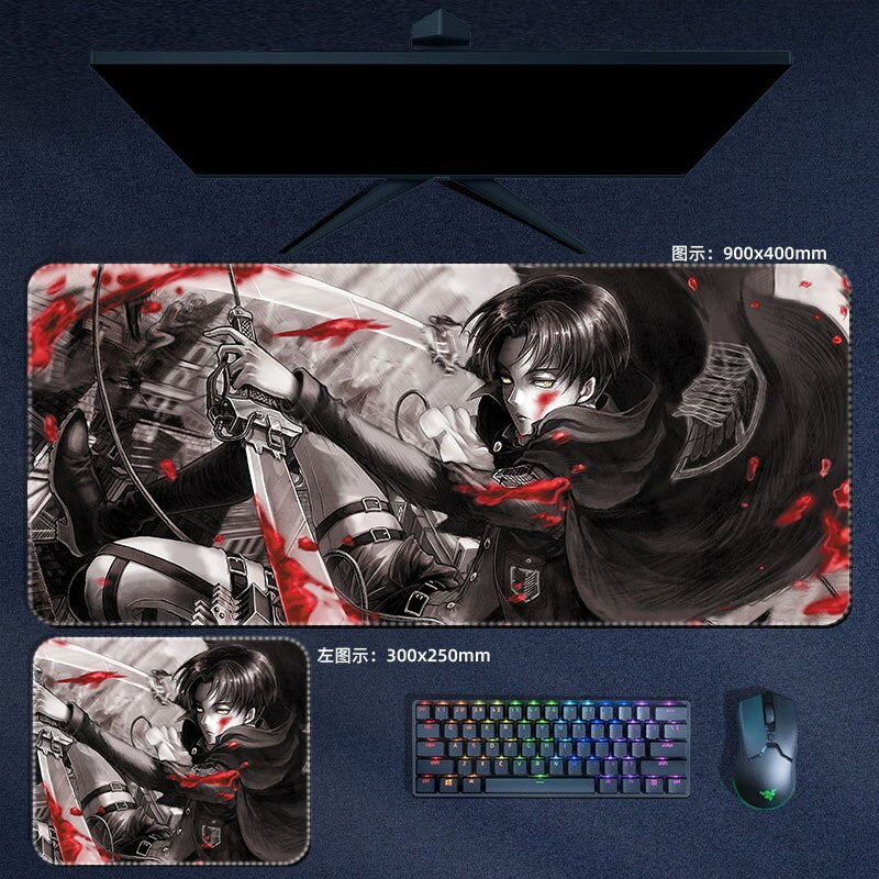 This mousepad captures the magic of  Attack On Titan. Want more Attack On Titan merch? We’ve got it all—check out our anime store now with free shipping!