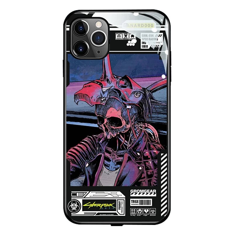 This phone case blends high-tech functionality with the gritty art of cyberpunk. | If you are looking for more Anime Merch, We have it all! | Check out all our Anime Merch now!