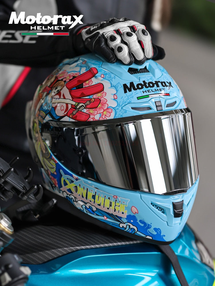 This helmet captures the magic of One Piece. If you're looking for more One Piece merch, we have it all! Check out our anime merch now—free shipping!