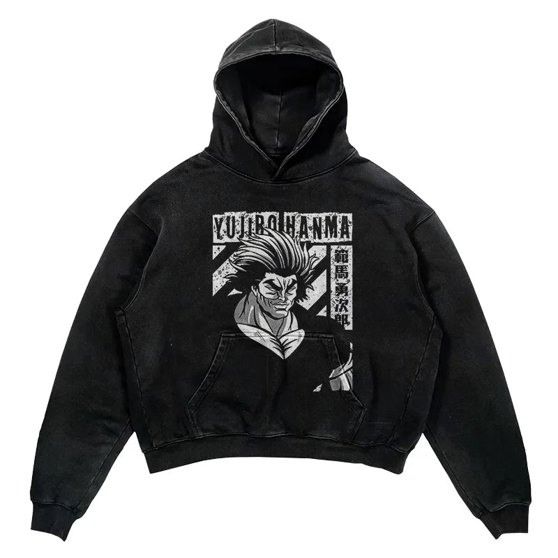 This Hoodie celebrates the beloved Baki Series, ideal for both Autumn & Winter. | If you are looking for more Baki Merch, We have it all! | Check out all our Anime Merch now!